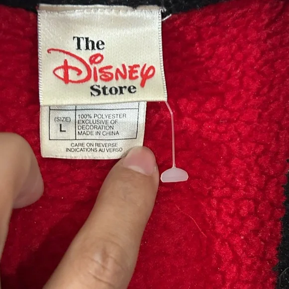 Vintage Disney Pooh & tiger fleece toggle button jacket - Picture 6 of 12